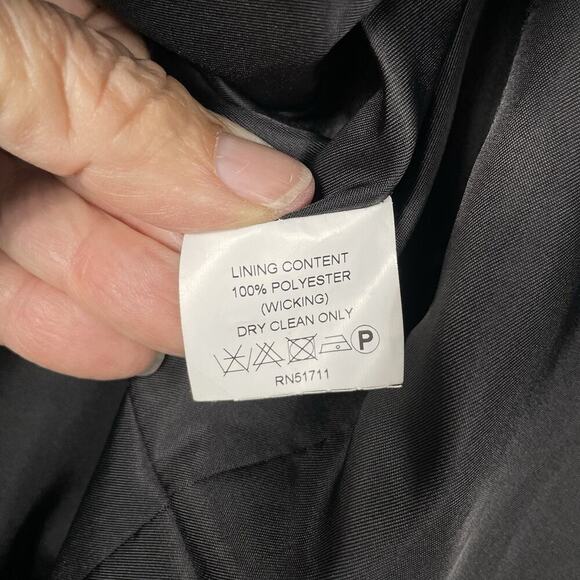 RJ Classics Essential Collection Dressage Show Coat Women 10R Black Equestrian - Picture 13 of 14